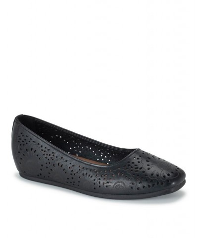 Women's Chika Casual Flat Black $37.13 Shoes