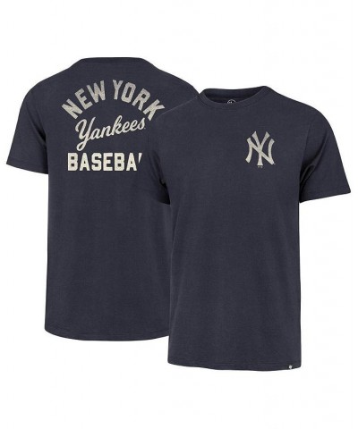 Men's Navy New York Yankees Turn Back Franklin T-shirt $25.49 T-Shirts