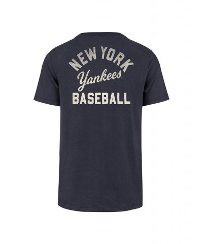 Men's Navy New York Yankees Turn Back Franklin T-shirt $25.49 T-Shirts