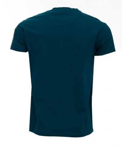 Men's Basic Henley Neck Short Sleeve T-shirt PD19 $17.39 T-Shirts