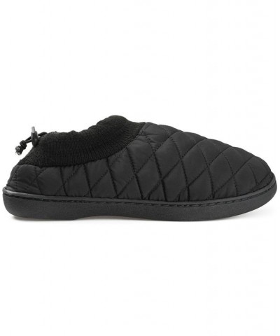 Men's Fargo Clog Slippers Black $24.25 Shoes