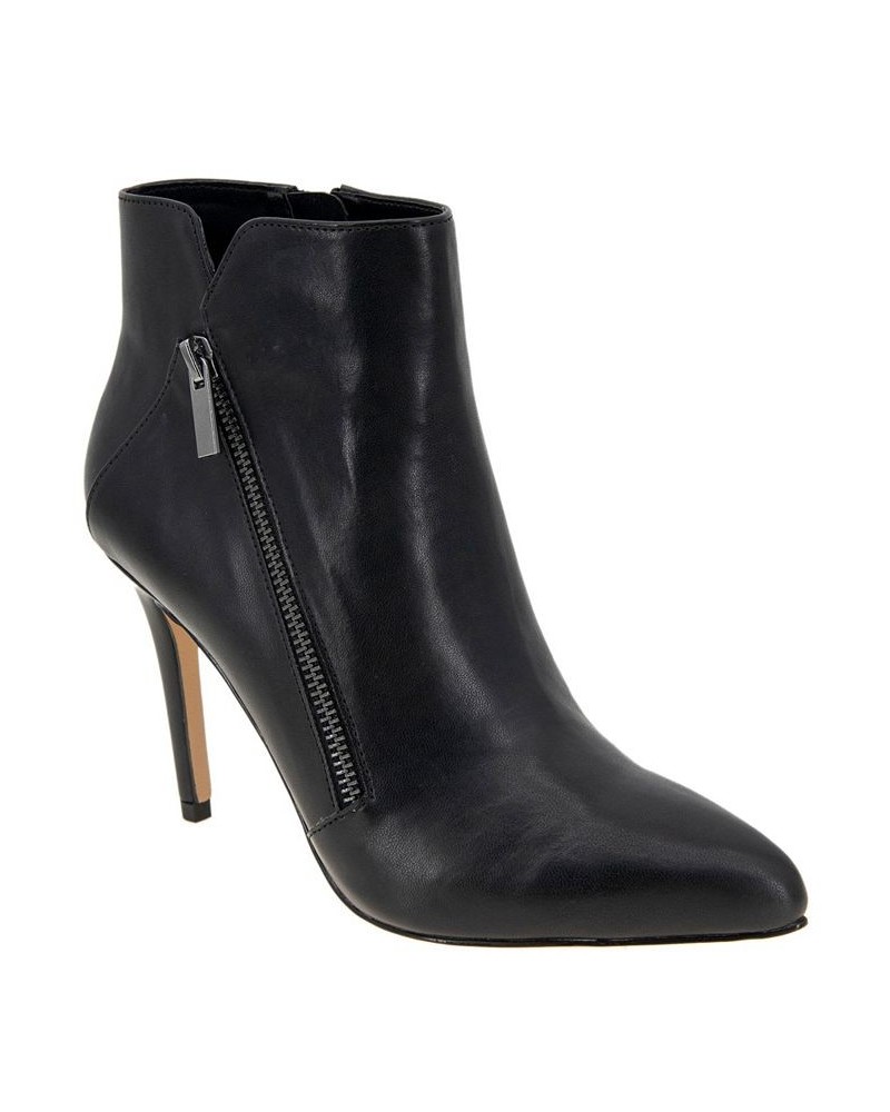 Women's Houston Pointy Toe Bootie Black $46.19 Shoes