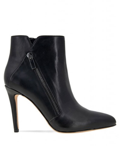 Women's Houston Pointy Toe Bootie Black $46.19 Shoes