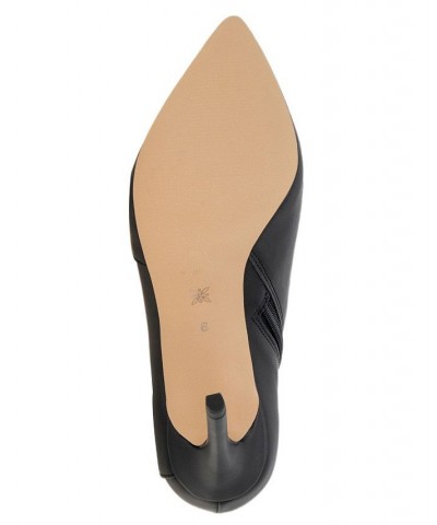 Women's Houston Pointy Toe Bootie Black $46.19 Shoes