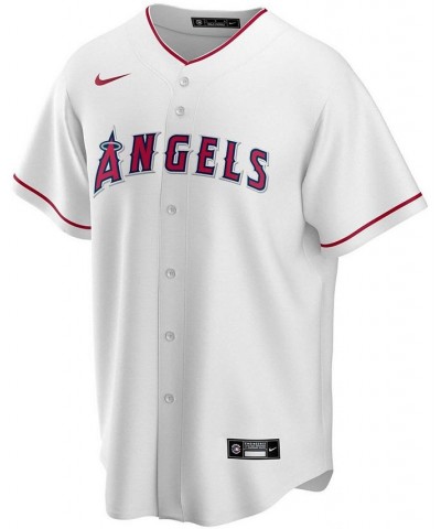 Men's Mike Trout White Los Angeles Angels Home Replica Player Name Jersey $49.30 Jersey