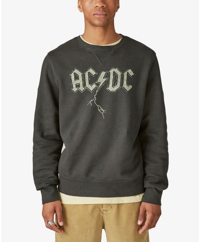 Men's ACDC Graphic Crewneck Sweatshirt $45.77 Sweatshirt