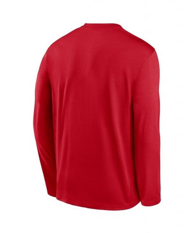 Men's Red St. Louis Cardinals Authentic Collection Performance Long Sleeve T-shirt $23.00 T-Shirts