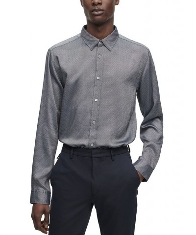 Men's Slim-Fit Shirt Blue $53.76 Shirts