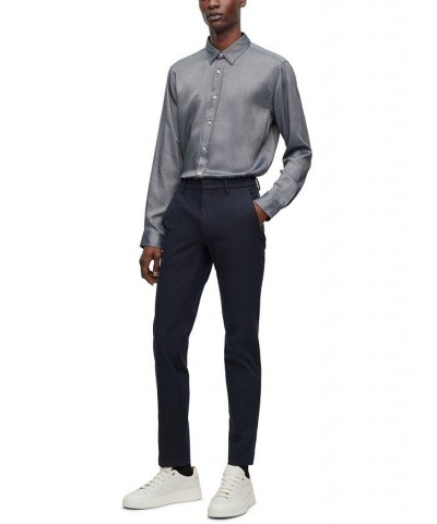 Men's Slim-Fit Shirt Blue $53.76 Shirts