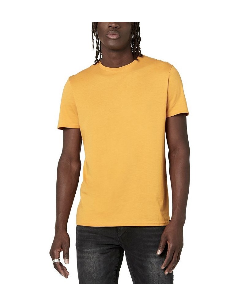 Men's Tipima Logo Cotton T-shirt Yellow $12.90 T-Shirts