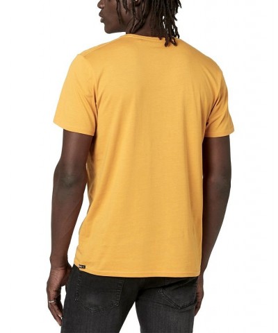 Men's Tipima Logo Cotton T-shirt Yellow $12.90 T-Shirts