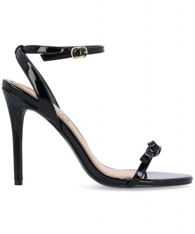 Women's Elvina Bow Stilettos Black $41.80 Shoes