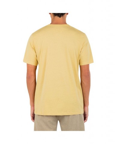 Men's Everyday Surfing Skelly Short Sleeve T-shirt Yellow $15.36 T-Shirts