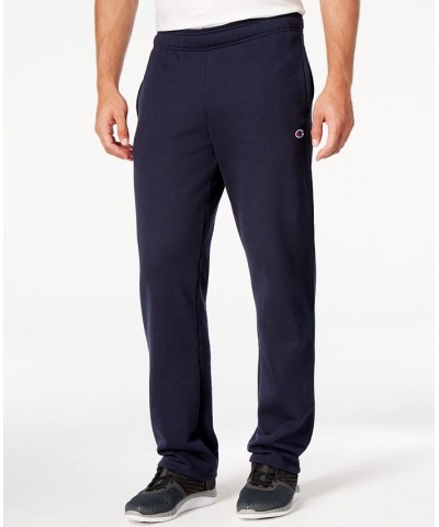 Men's Powerblend Fleece Pants Navy $22.31 Pants