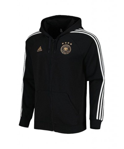 Men's Black Germany National Team DNA Raglan Full-Zip Hoodie $38.00 Jackets