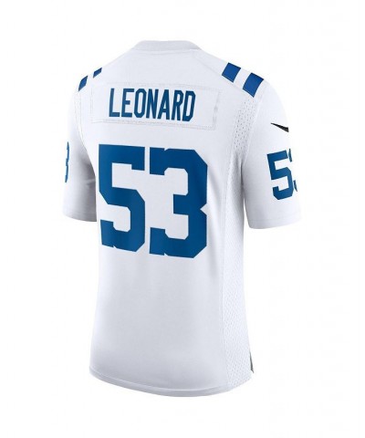 Men's Shaquille Leonard White Indianapolis Colts Vapor Limited Jersey $66.30 Jersey