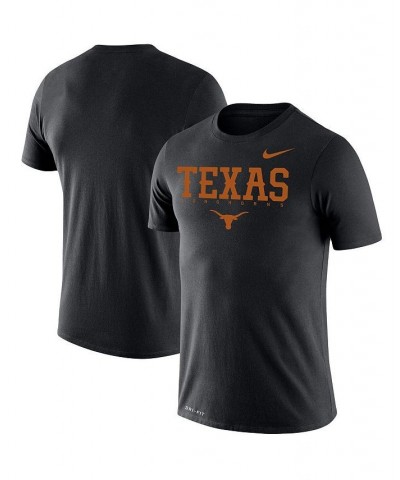 Men's Black Texas Longhorns Big and Tall Legend Facility Performance T-shirt $22.00 T-Shirts