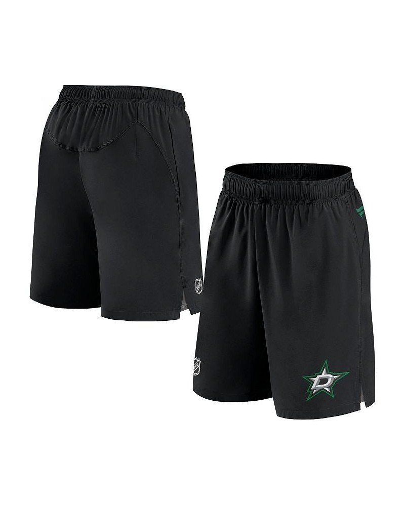 Men's Branded Black Dallas Stars Authentic Pro Rink Shorts $29.00 Shorts