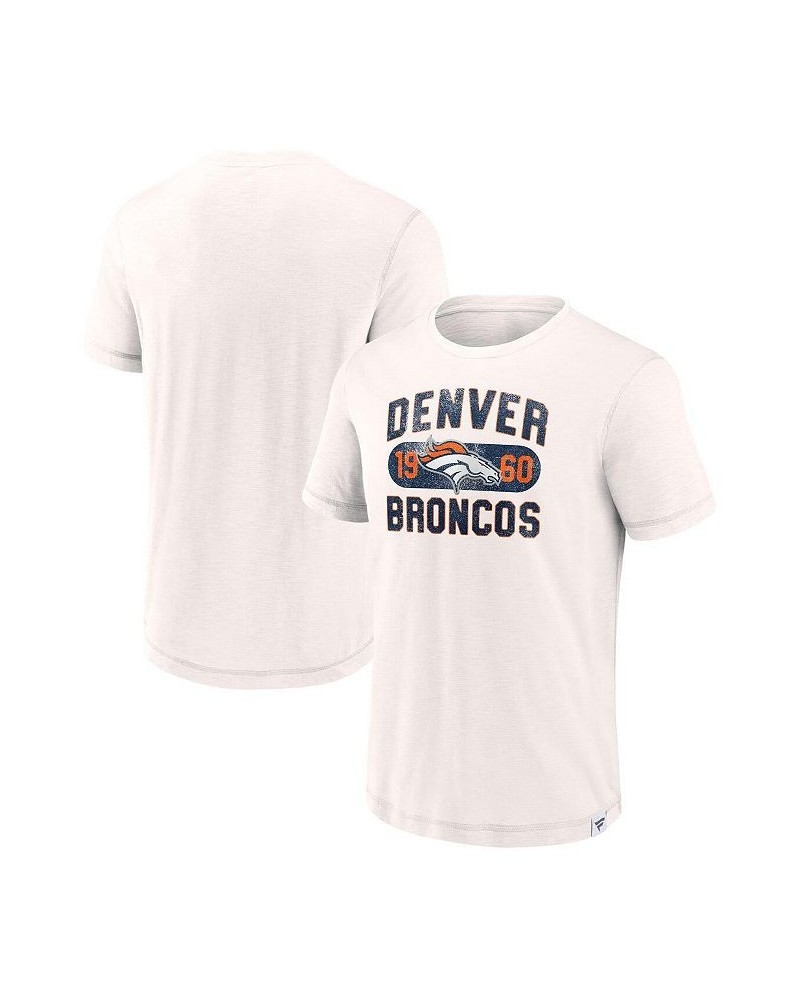 Men's Branded White Denver Broncos Act Fast T-shirt $19.35 T-Shirts