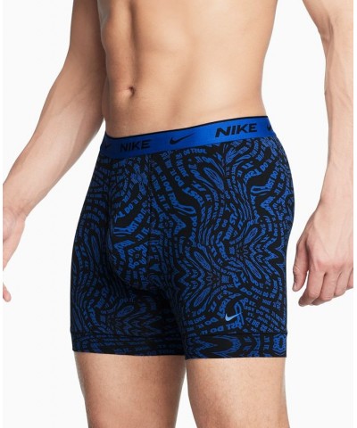 Men's 3-Pk. Dri-FIT Essential Cotton Stretch Boxer Briefs Warped Blue $27.30 Underwear