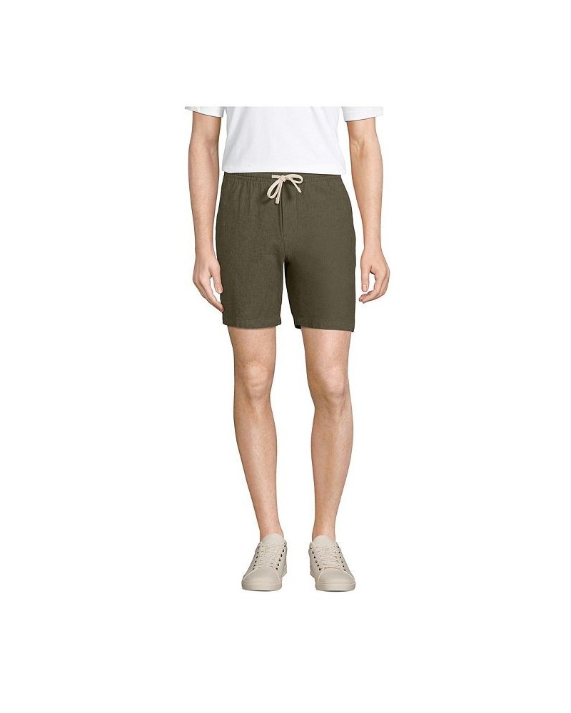 Men's 7" Comfort-First Knockabout Pull On Deck Shorts Green $32.97 Shorts