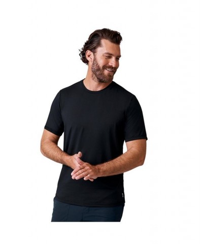 Men's Microtech Chill Cooling Crew Tee Black $18.19 T-Shirts