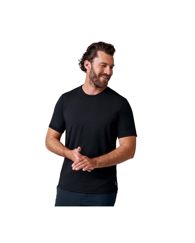 Men's Microtech Chill Cooling Crew Tee Black $18.19 T-Shirts