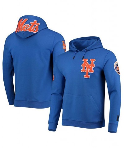 Men's Royal New York Mets Team Logo Pullover Hoodie $41.65 Sweatshirt