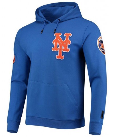 Men's Royal New York Mets Team Logo Pullover Hoodie $41.65 Sweatshirt