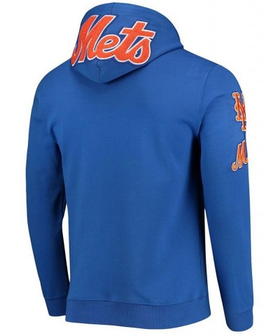 Men's Royal New York Mets Team Logo Pullover Hoodie $41.65 Sweatshirt