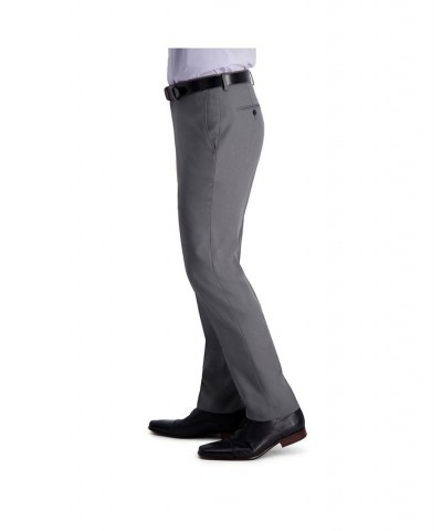 Stretch Heather Skinny Fit Flat Front Suit Separate Pant Gray $38.00 Pants