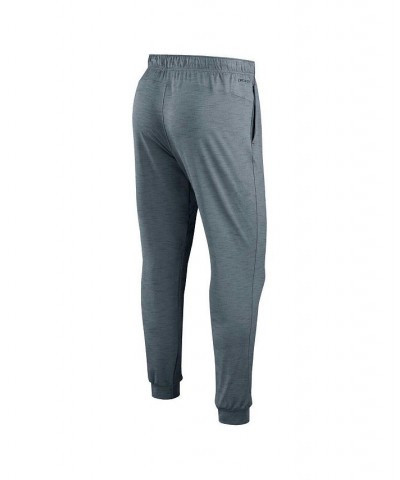 Men's Heather Gray Washington Commanders Sideline Pop Player Performance Lounge Pants $49.00 Pajama