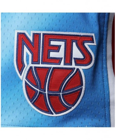 Men's Blue New Jersey Nets 1990/91 Hardwood Classics Authentic Shorts $77.50 Shorts