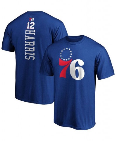 Men's Tobias Harris Royal Philadelphia 76ers Team Playmaker Name and Number T-shirt $15.30 T-Shirts