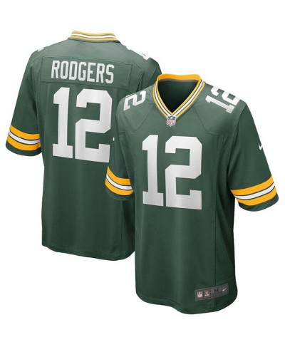 Men's Aaron Rodgers Green Green Bay Packers Game Team Jersey $38.52 Jersey