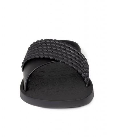 Women's Street II Water-resistant Slide Sandals Black $14.76 Shoes