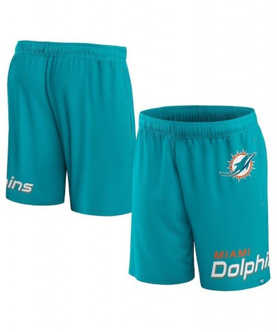 Men's Branded Aqua Miami Dolphins Clincher Shorts $21.50 Shorts