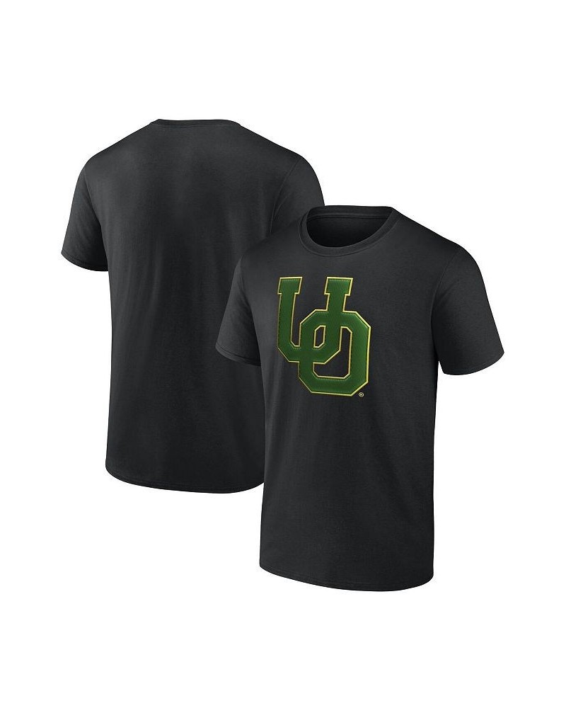 Men's Branded Black Oregon Ducks Team Midnight Mascot T-shirt $11.96 T-Shirts