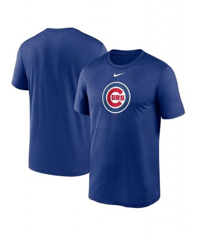 Men's Royal Chicago Cubs New Legend Logo T-shirt $21.50 T-Shirts