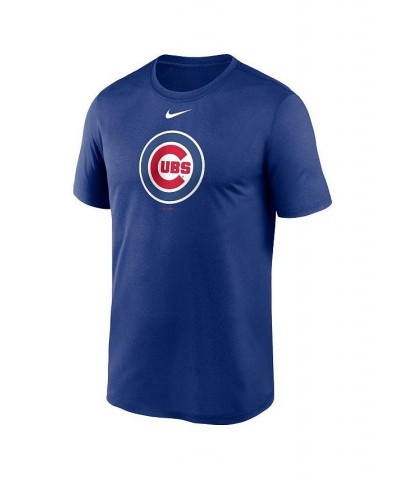 Men's Royal Chicago Cubs New Legend Logo T-shirt $21.50 T-Shirts