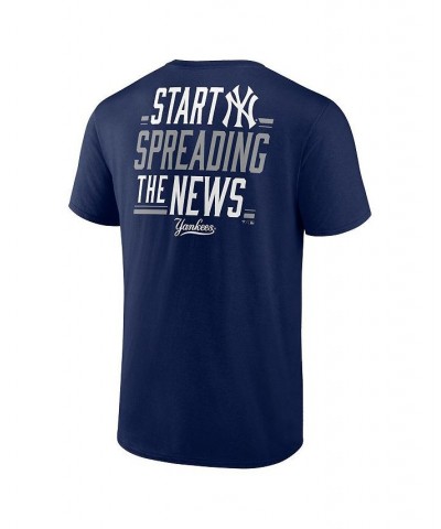 Men's Branded Navy New York Yankees Iconic Bring It T-shirt $22.25 T-Shirts