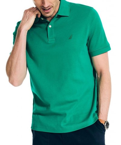 Men's Classic-Fit Soft Stretch Interlock Polo PD01 $25.50 Polo Shirts