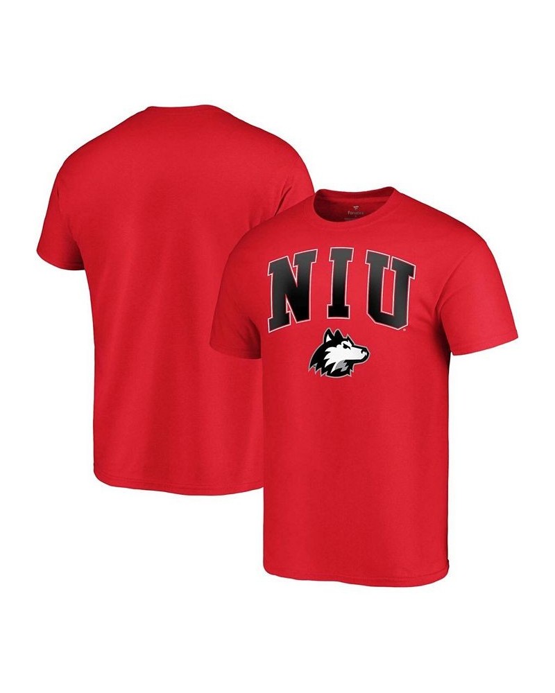 Men's Red Northern Illinois Huskies Campus T-shirt $13.33 T-Shirts