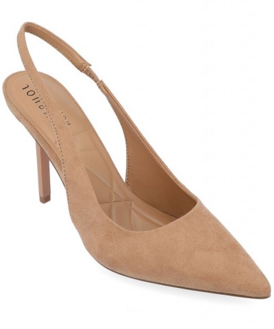 Women's Elenney Stilettos Tan $47.50 Shoes