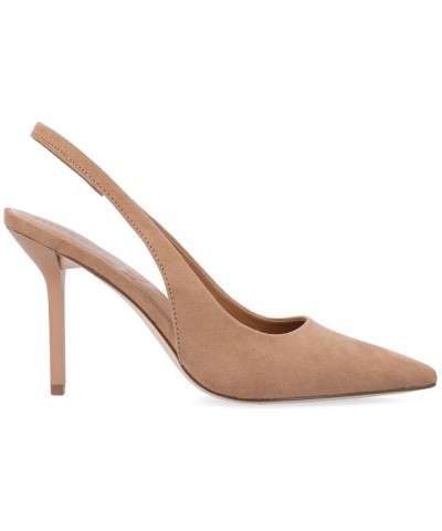 Women's Elenney Stilettos Tan $47.50 Shoes