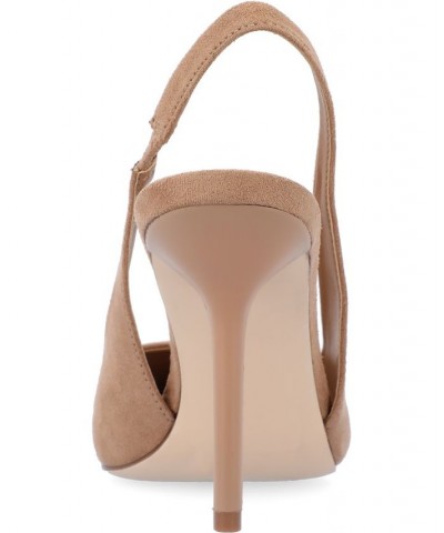 Women's Elenney Stilettos Tan $47.50 Shoes