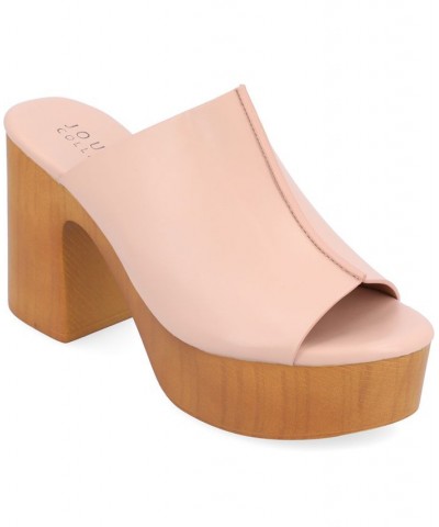 Women's Lorenza Platform Sandal Rose $43.00 Shoes