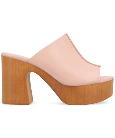 Women's Lorenza Platform Sandal Rose $43.00 Shoes