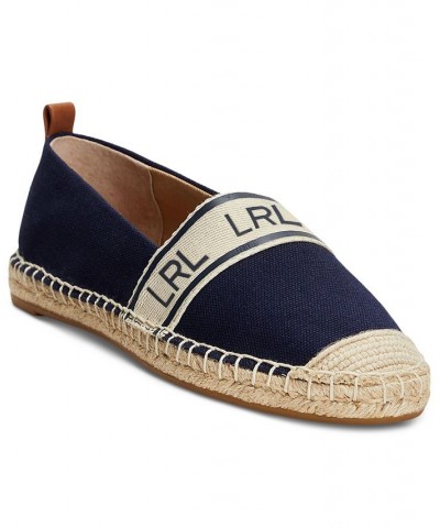 Women's Caylee III Espadrille Flats Blue $47.00 Shoes