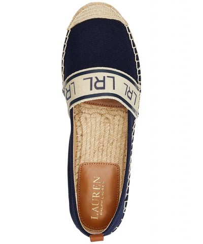 Women's Caylee III Espadrille Flats Blue $47.00 Shoes